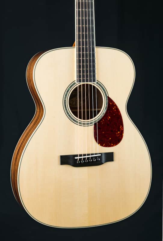 Collings OM3G African Black White Ebony and German Spruce Custom NEW image 1