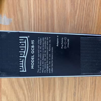 Dunlop GCB95 Cry Baby Standard Wah 1982 - Present - Black imagen 1