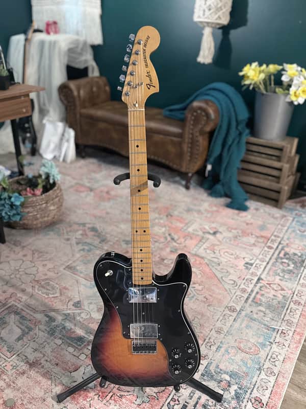 Fender Telecaster vintera deluxe 2019-2022 - Sunburst image 1