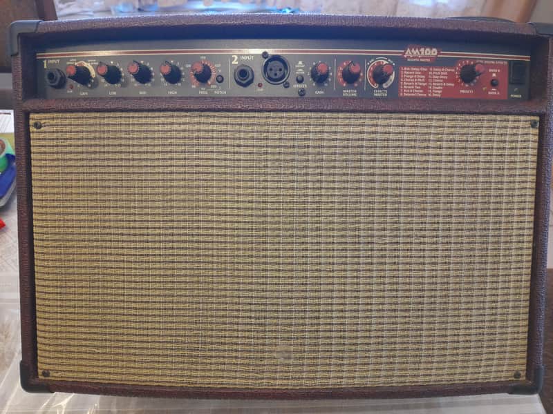 Yorkville Acoustic Master AM100 - Wine Tolex image 1