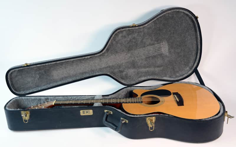 Jasmine By Takamine ES-44C Acoustic Electric Guitar With TKL Hardshell 2000 Something... - Natural Gloss image 1