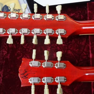 Gibson EDS-1275 Jimmy Page Aged/Signed & Played Ultimate Collectable Custom Shop Model image 3