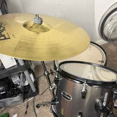PDP Mainstage 5-Piece Drum Set (DW) – Upgraded Evans Heads, Paiste Cymbals, Hardware & Extras image 3