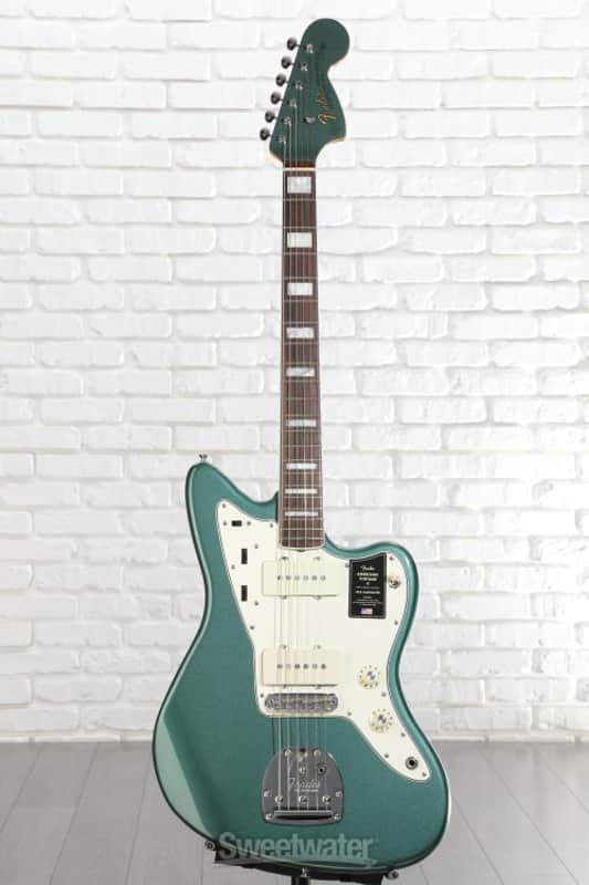 Fender American Vintage II 1966 Jazzmaster Electric Guitar - Sherwood Green Metallic (JazzAV266SGMd4)