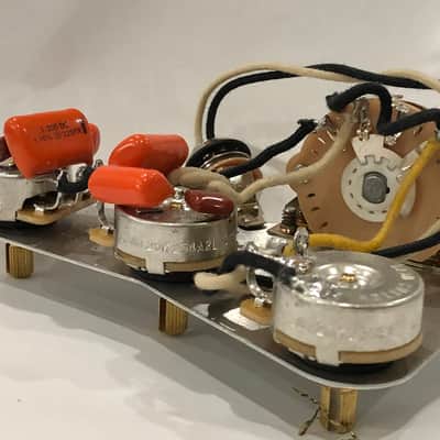 Fender Stratcocaster Greasebucket/Highway one Wiring Harness-Pure Tone-All Sprague Circuit-Grounding image 10