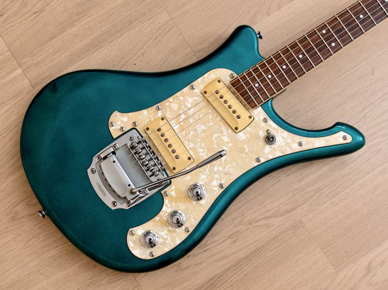 ギター YAMAHA SGV-800 2000 Yamaha SGV-800 Flying Samurai Electric Guitar Sparkle Blue