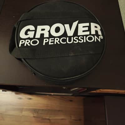 GROVER PRO PERCUSSION Custom Dry 8-inch Silver Natural Double-row Tambourine 2025 - Natural image 7