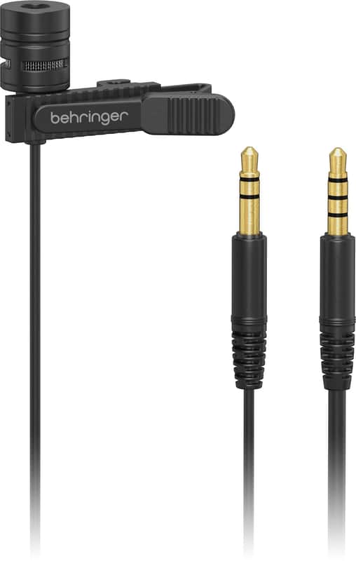 Behringer	BC Lav GO Clip-on Cardioid Condenser Lavalier Microphone with 3.5mm Connector image 1