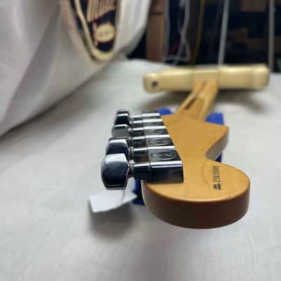 Fender American Standard Stratocaster Guitar with Lace Sensor pickups + Case 2005 - Buttercream or Honey Blonde or Yellow White / Maple neck image 25