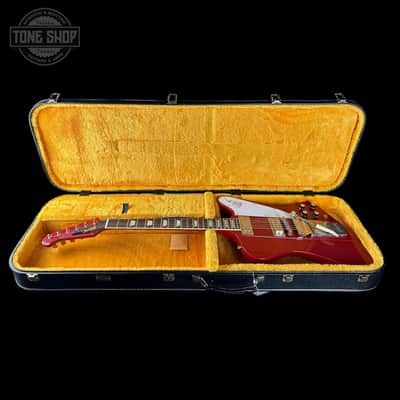 Gibson Custom 1963 Firebird V w/ Maestro Vibrola Light Aged Cardinal Red w/case 407013 image 10