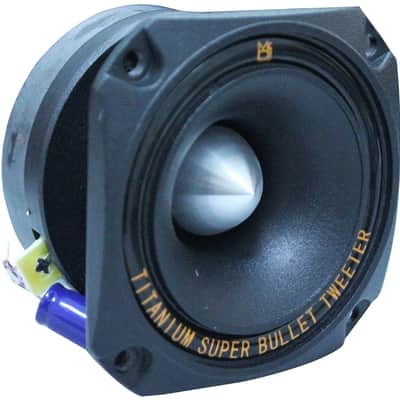 Mr. Dj HDT700B 3.5-Inch Titanium Bullet High Compression Tweeter for Car, Van, ATV, UTV, Marine, Boat, Motorcycle, Motorsports, and Competition image 3