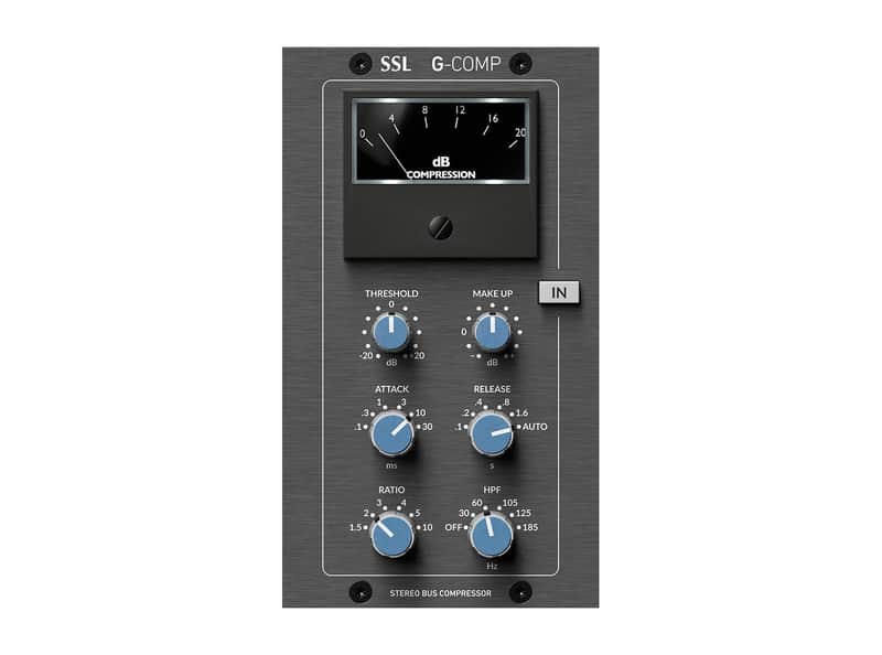 Solid State Logic G-Comp Stereo Bus Compressor 500 Series Module [DEMO] image 1