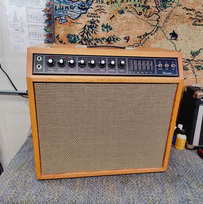 [希少品]CARVIN CABINET 112E Carvin 112E 1 x 12 100W Vintage Open Back Cabinet - Carvin Audio