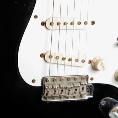 Fender American Vintage '57 Stratocaster Black Electric Guitar 2007 Pre-Owned image 7