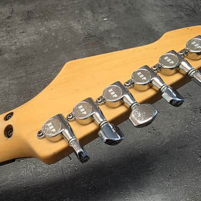 ESP M-III CUSTOM SHOP Cyber Joint Prototype Ash & Mahogany HSS Super Strat FR Floyd Rose Mirage II Guitar image 6