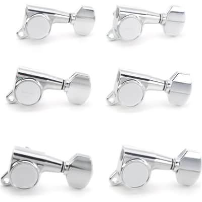 Gotoh SG381-07 MG Locking Tuning Machine Set - 6 In-line Right-handed  Chrome image 2