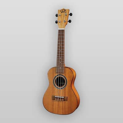 Immagine Puka Model PK-PES Peace Rosette Natural Satin Finish Soprano Size Ukulele - 6