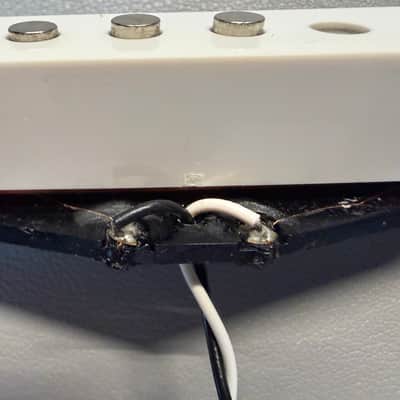Fender MIJ Japan Stratocaster Vintage Ceramic Bridge Pickup from 1995 image 2