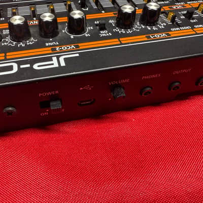Roland JP-08 Boutique Series Digital Synthesizer Module 2015 - Present - Black image 6