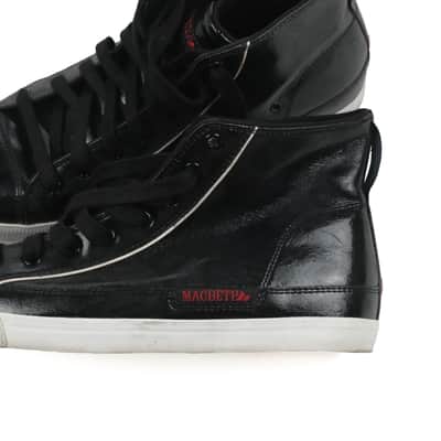 Macbeth Black Leather Shoes Owned by Mike Dirnt image 5
