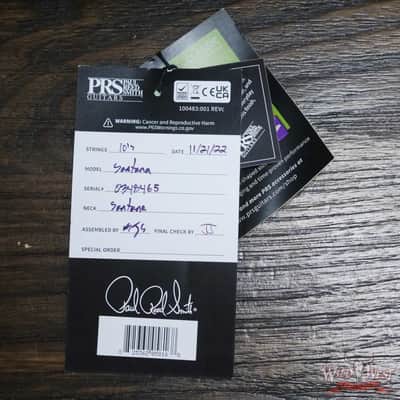 Paul Reed Smith PRS Core Santana Retro Rosewood Fingerboard Faded Emerald Smokeburst image 11