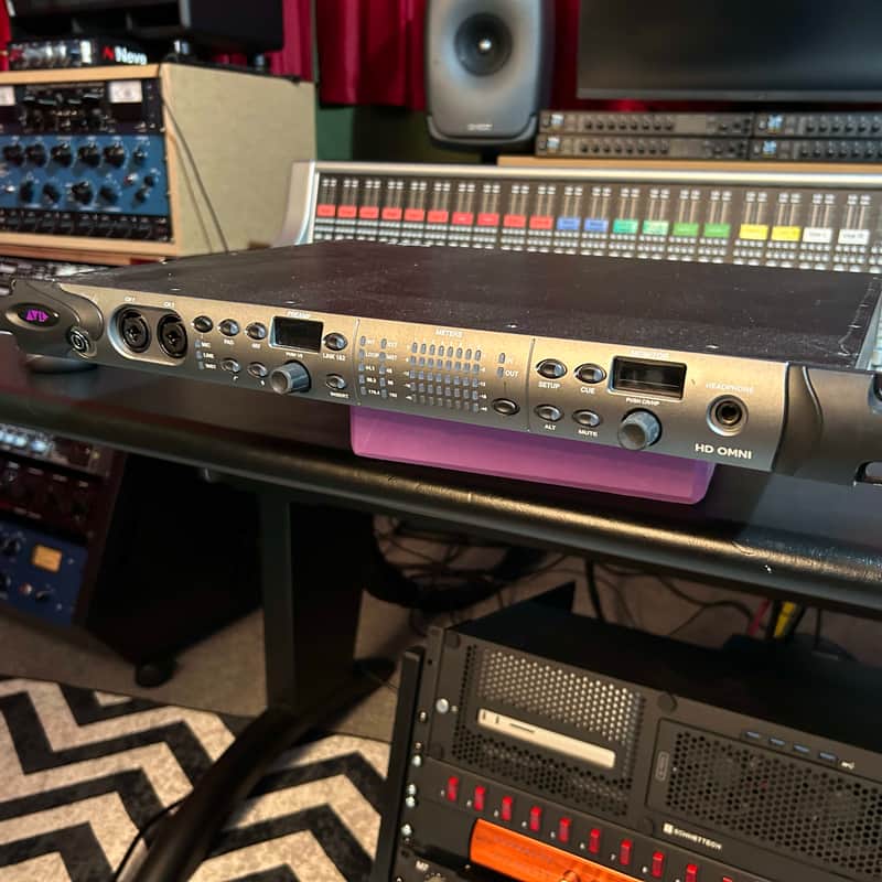 2010s Avid HD Omni Pro Tools HD / HDX Audio Interface Dark Gray