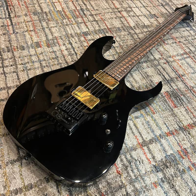 Ibanez RGR52ET-BK Axe Design Lab Black W/ Evertune image 1
