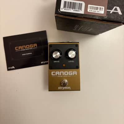 Strymon Canoga Vintage Silicon Fuzz 2026 - Present - Gold / Black image 2