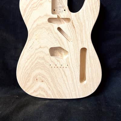 Guitar Mill T-Style Body / 2 pc. Swamp Ash / Toploader or Bigsby / 4 lbs. 2 oz. (#GIN-3959) image 1