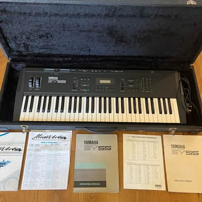 Yamaha SY55 Synthesizer 1989 - Black