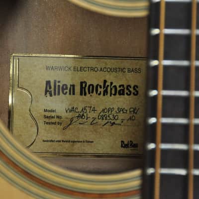 Warwick Rockbass Alien Standard 4 Fretted image 12