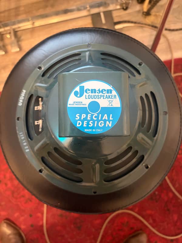 Jensen P10Q Vintage Alnico 10" 40-Watt 8ohm Guitar Speaker 2010s - Green image 1