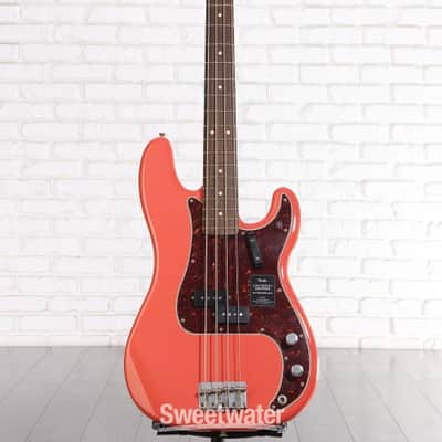 Fender Limited Vintera II Road Worn '60s Precision Bass - Fiesta Red (PBssV2RW60FRd2) image 4