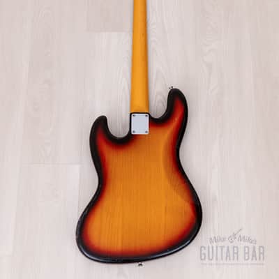 2000 Fender Jazz Bass ‘62 Vintage Reissue JB62-58 Sunburst, Japan CIJ image 3