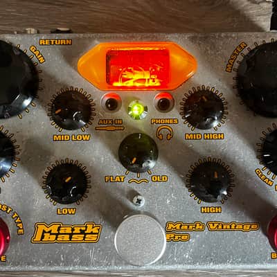 Markbass Mark Vintage Pre 2020 - Present - Raw Metal / Yellow image 1