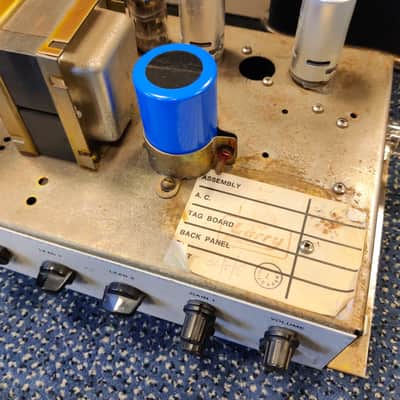 LARRY DINO JM-601 3-Channel Ultra High Gain Amp (on a 1970 JMP-50 Chassis) image 7