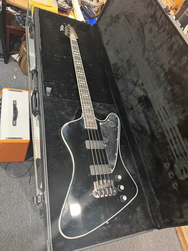 Gibson Gene Simmons Signature G2 Thunderbird 2022 - Present - Ebony image 1