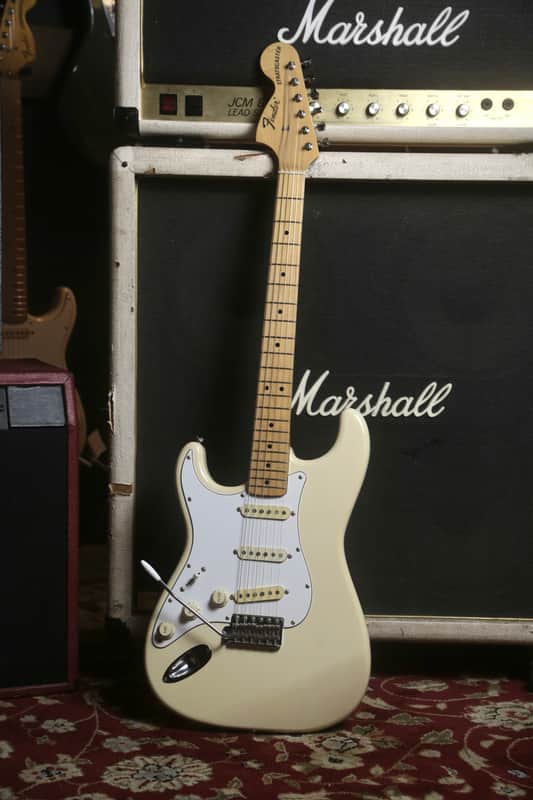 1993-1994 Fender Stratocaster ST-68R Jimi Hendrix Woodstock '68 Model - Olympic White