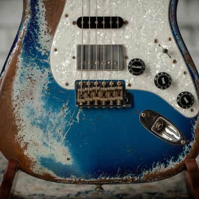 Fender ’65 Super Heavy Relic Stratocaster Competition Burgundy image 10