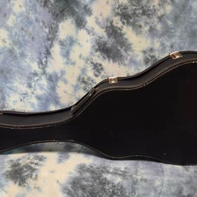 Vintage RARE 1966 to 1969 Gibson Branded Black Red Plush ES 335 330 Soft Shell Electric Guitar Case image 4