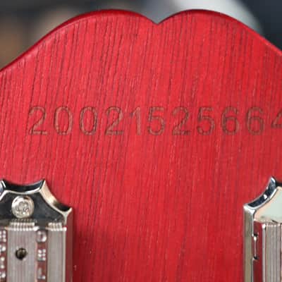 2020 Epiphone SG Classic P90's Electric Guitar - Worn Cherry image 8