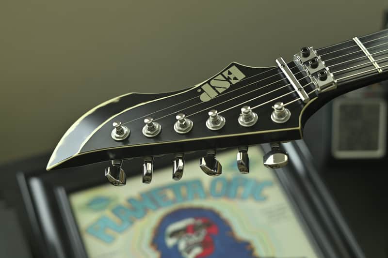 ESP AX-280 - Black Satin | Reverb