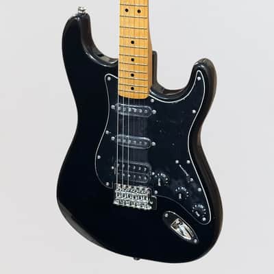 Fender Squier Classic Vibe '70s Stratocaster HSS Electric Guitar - Black image 3