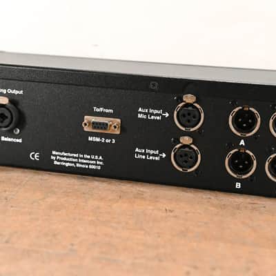 Production Intercom MS-200 2-Channel Master Station (NO POWER SUPPLY) CG01CSU image 8