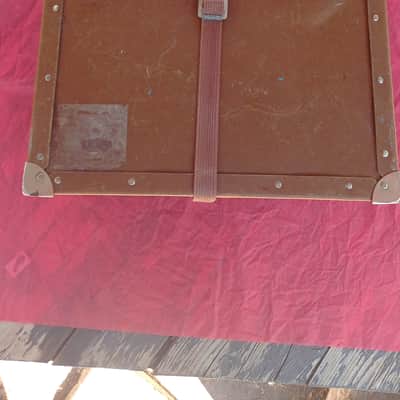 Ultra-Rare Vintage 1980s Sonor Z 6080 Vulkanfiber Drum Case for 14x8" Snare Drums (Signature Series / Horst Link HLD 580 / 588 / 590) — Made in Germany image 3