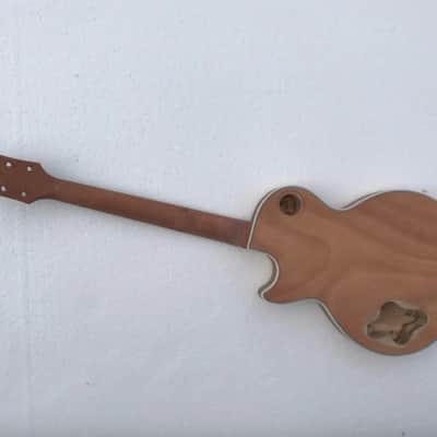 Maple Top Les Paul LP Style Guitar Body with Neck and Rosewood Fingerboard image 4