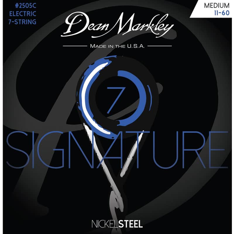 Dean Markley Medium 11-60 NickelSteel Electric Signature Serie...