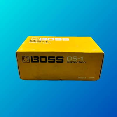 Boss DS-1 Distortion (Black Label, Long Dash) 1978 - 1982 Orange image 4