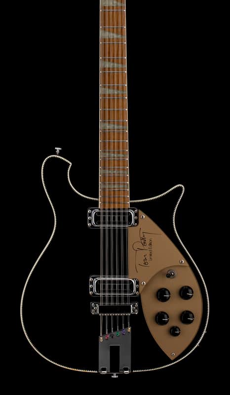 Rickenbacker Limited Edition Tom Petty 660/12TP (1997) - Jetglo #E48008 with Original Hard Case image 1