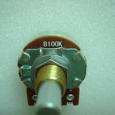 Alpha B100K Potentiometer Silver image 1